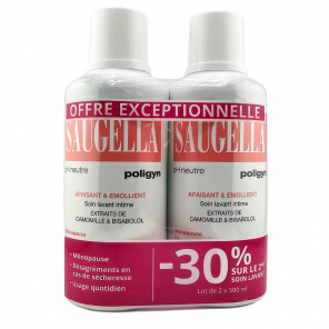 SAUGELLA Poligyn Soin Lavant Intime 2x500ml