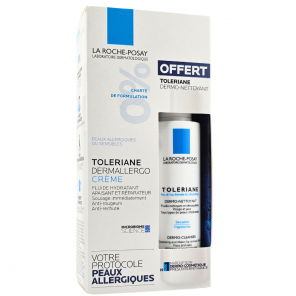 LA ROCHE-POSAY Toleriane Dermallergo Crème 40ml + Dermo-nettoyant Offert