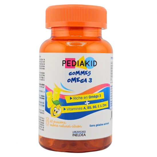 PEDIAKID Omega 3 Boite de 60 Gommies