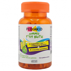 PEDIAKID P'tit Biotic Boite de 60 Gummies