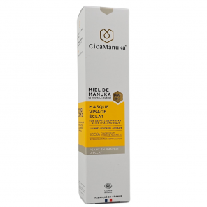 CICAMANUKA Masque Visage Eclat au Miel de Manuka IAA10+ 100ml