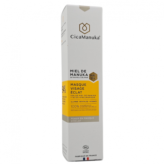 CICAMANUKA Masque Visage Eclat au Miel de Manuka IAA10+ 100ml
