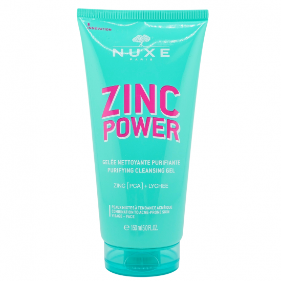 NUXE Zinc Power Gelée Nettoyante Purifiante 150ml