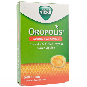 OROPOLIS Pastilles Cœur liquide Porpolis & Gelée Royal boite de 16