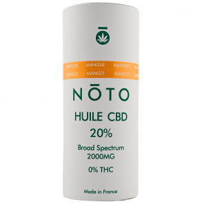 NOTO Huile de CBD 20% Mangue 10ml