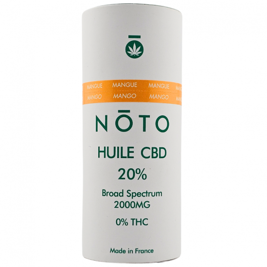 NOTO Huile de CBD 20% Mangue 10ml