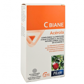 Pileje C biane Acérola 60 comprimés