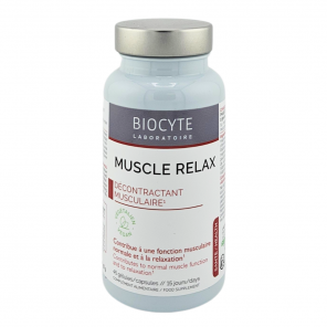 BIOCYTE Muscle Relax Décontractant Musculaire 45 gélules
