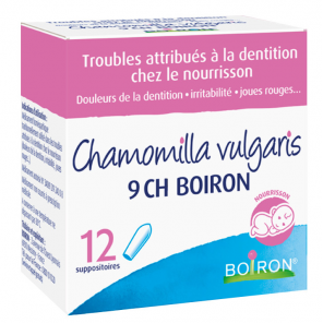 BOIRON CHAMOMILLA VULGARIS SUPPO BTE 12