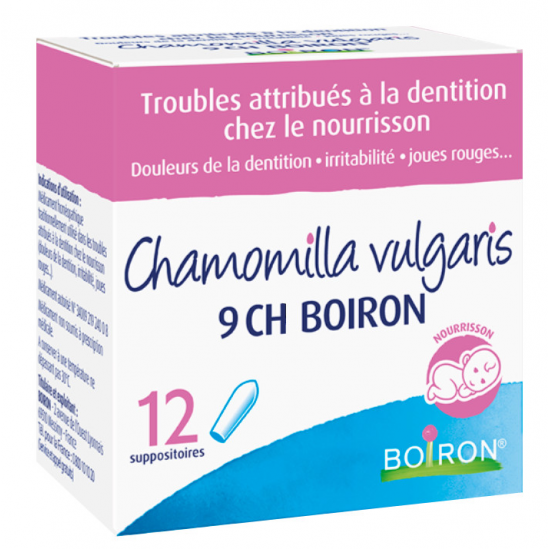 BOIRON CHAMOMILLA VULGARIS SUPPO BTE 12