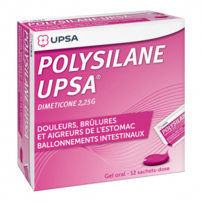 UPSA Polysilane Gel Oral Sachets boite de 12