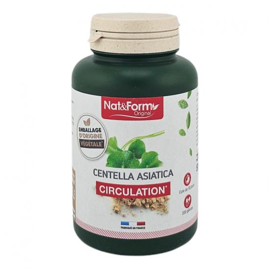 NAT&FORM Centella Asiatica Circulation 200 gélules