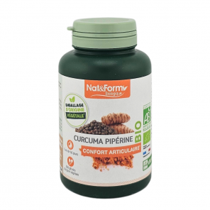 NAT&FORM Curcuma Pipérine Confort Articulaire 200 gélules