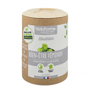 NAT&FORM Houblon Bien-être Féminin 60 gélules