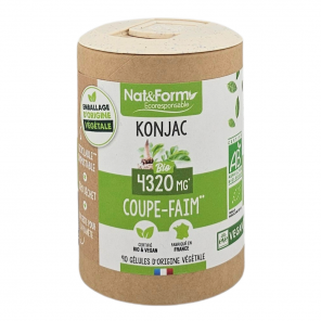 NAT&FORM Konjac 4320Mg Coupe-Faim 90 gélules