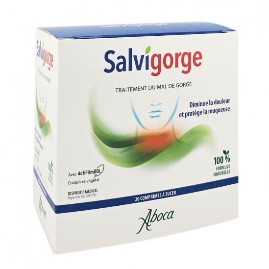 ABOCA Salvigorge Boite de 20 Comprimés