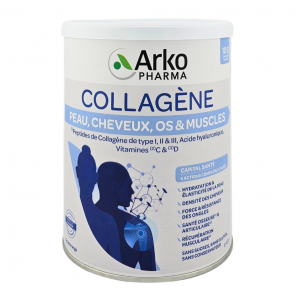 ARKOPHARMA Collagène Peau, Cheveux, Os et Muscles 260g
