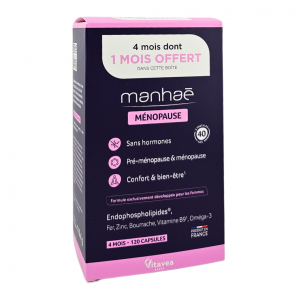 MANHAE Ménopause Boite de 120 Capsules