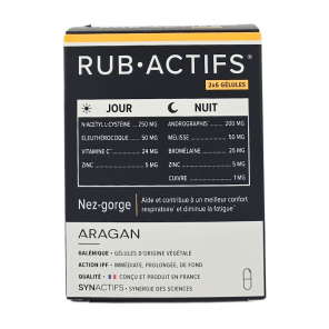 ARAGAN Rub-Actifs Jour Et Nuit Boite de 2x6 Gélules