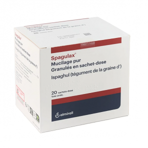 SPAGULAX Mucilage pur Granulés en sachet-dose boite de 20
