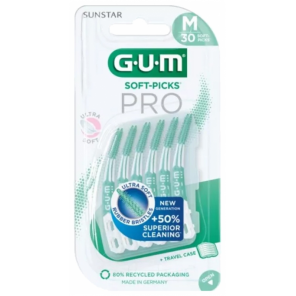 GUM Soft Picks Pro M 30 Brossettes
