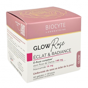 BIOCYTE Glow Rose Éclat et Radiance Boite de 60 Gélules