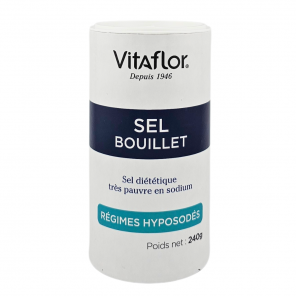 VITAFLOR Sel Bouillet Régimes Hyposodés 240g