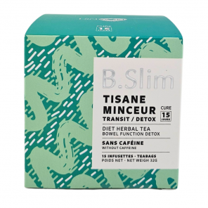 B-SLIM Tisane Minceur Transit/Detox Boite de 15 Infusettes