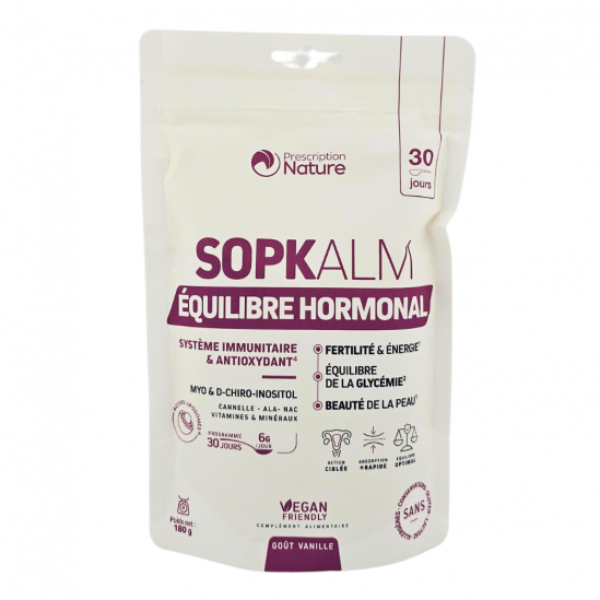 PRESCRIPTION NATURE Sopkalm Équilibre Hormonal 180g