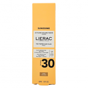 LIERAC Sunissime Fluide Solaire Teinté Doré SPF 30 40ml