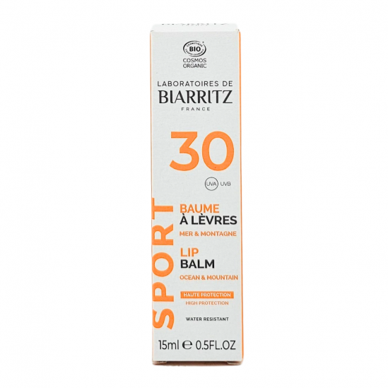 BIARRITZ Sport Baume à Lèvres SPF 30 15ml
