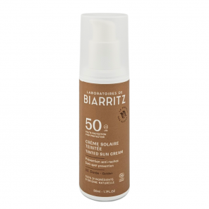 BIARRITZ Crème Solaire Teintée Dorée SPF 50 50ml