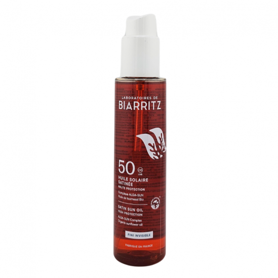BIARRITZ Huile Solaire Satinée SPF 50 125ml