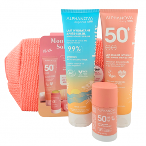 ALPHANOVA Trousse Lait Solaire Invisible SPF50+