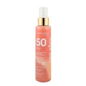 ALPHANOVA Huile Solaire SPF50 Rose Scintillante 125ml