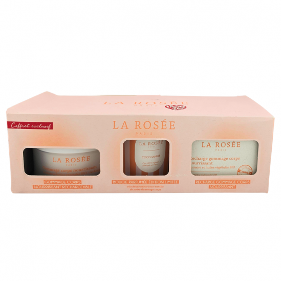 LA ROSEE Coffret Gommage Corps
