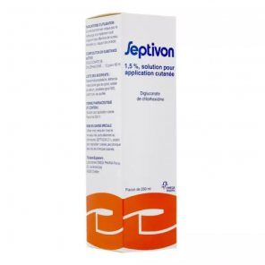 SEPTIVON 1,5% Solution pour Application Cutanée 250ML