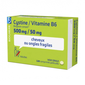 CYSTINE B6 BGC 500/50MG CPR BTE 120