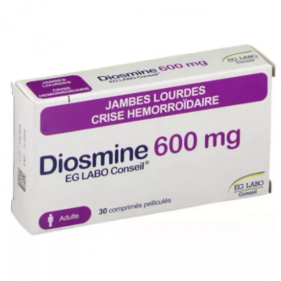 DIOSMINE EGC 600MG CPR BTE 30