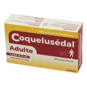 COQUELUSEDAL SUPPO ADULTE BTE 10