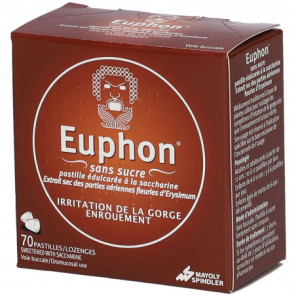 EUPHON PAST SS SUCRE BTE 70