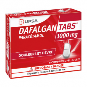 DAFALGANTABS 1 000MG CPR BTE 8