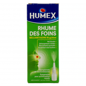 HUMEX Rhume des Foins Solution pour Pulvérisation Nasale 15ML