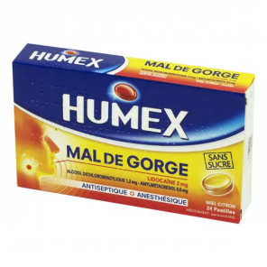 HUMEX PAST MIEL/CITRON LIDO SS BTE 24