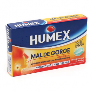 HUMEX PAST MENTHE LIDO SS BTE 24