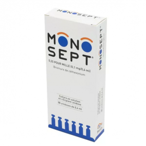 MONOSEPT 0.25PMIL COLLYRE DOSE BTE 30