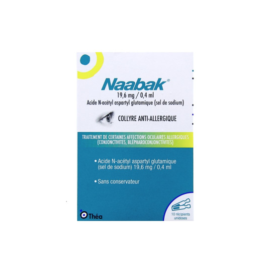 NAABAK COLLYRE UNIDOS BTE 10