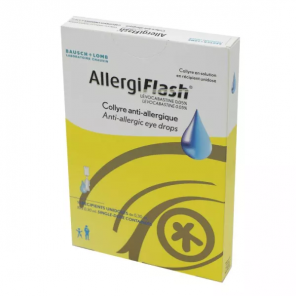 ALLERGIFLASH Conjonctivite Allergique Collyre Doses boite de 10