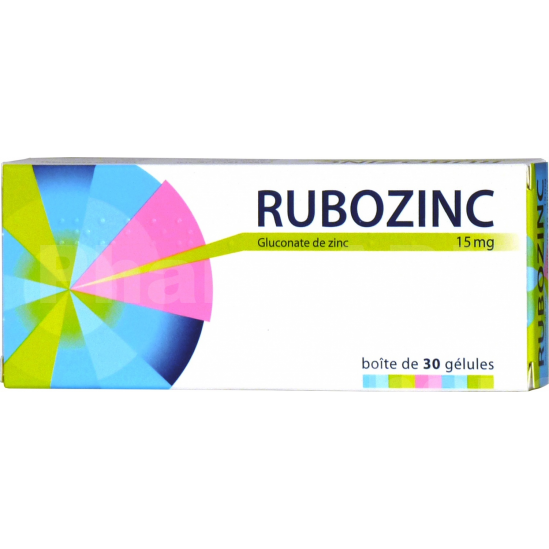 RUBOZINC GELU BTE 30