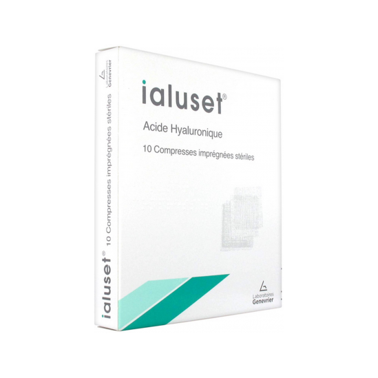 IALUSET VERT COMPRESSES IMPREG BTE 10